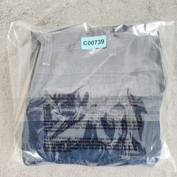 Rustler Jeans Mens 38X34 Blue Regular Fit Straight Leg Heavyweight Denim 87631PW - Picture 10 of 10